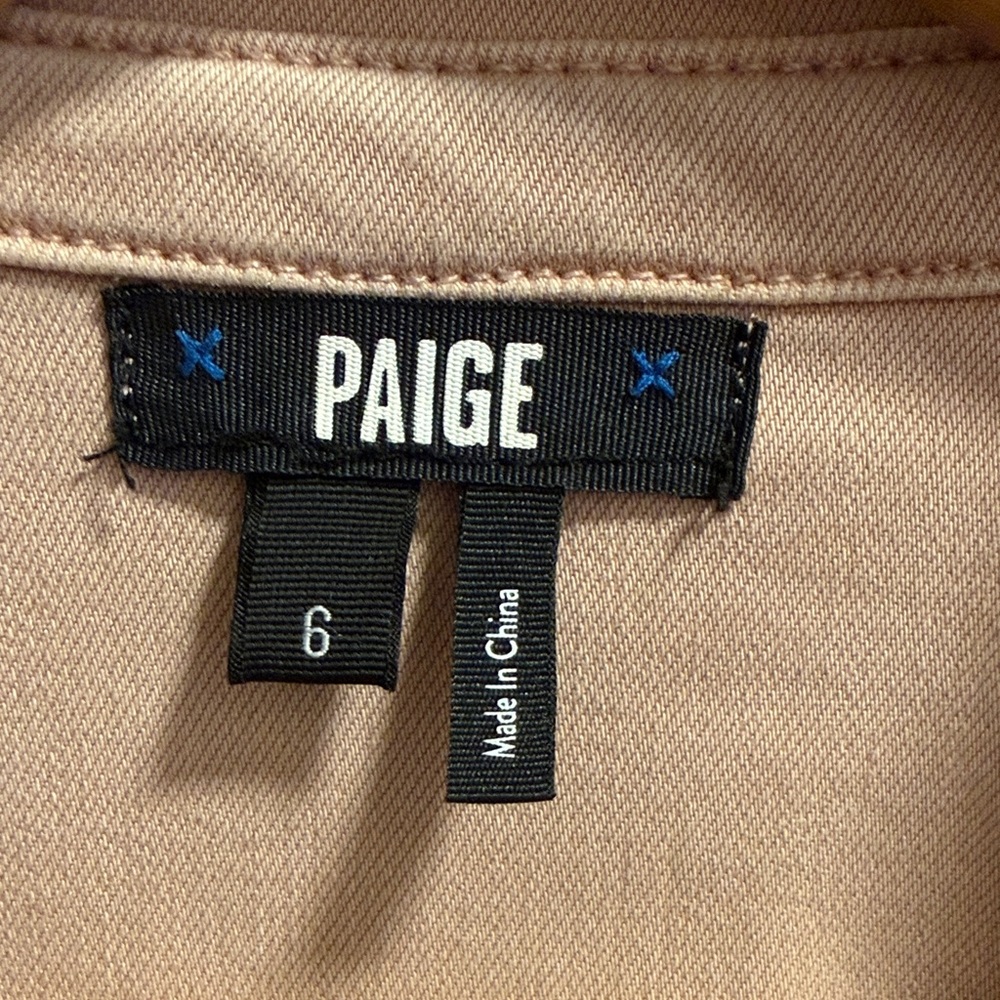 PAIGE Blush Pink Utility Dress with Front Buttons - Picture 2 of 4